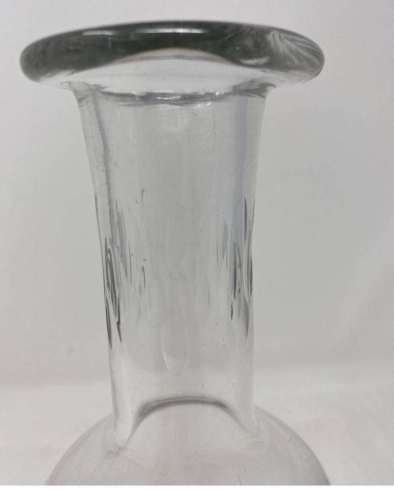 Antique Baccarat Crystal Carafe with Stopper