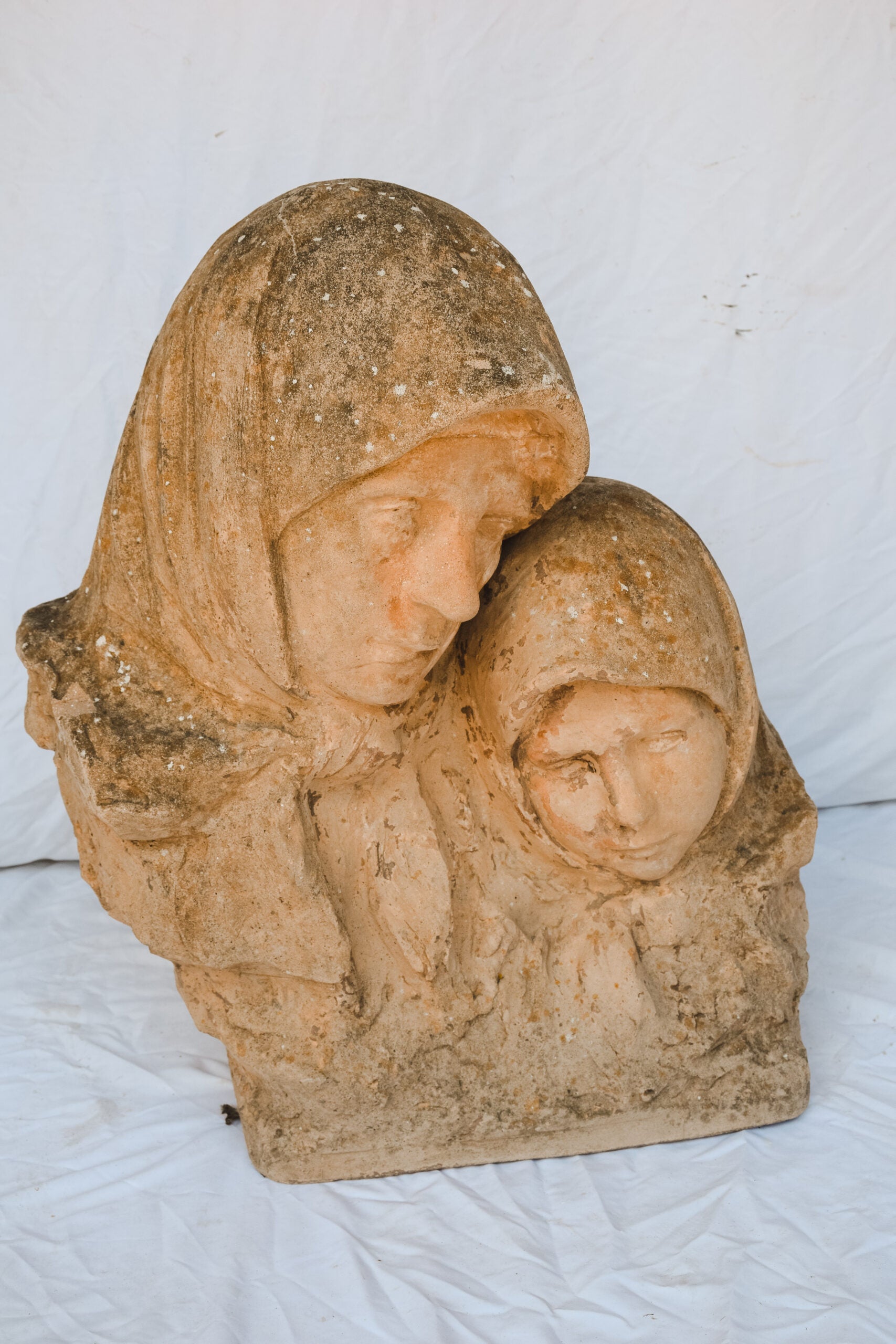 Mother and Child Statue