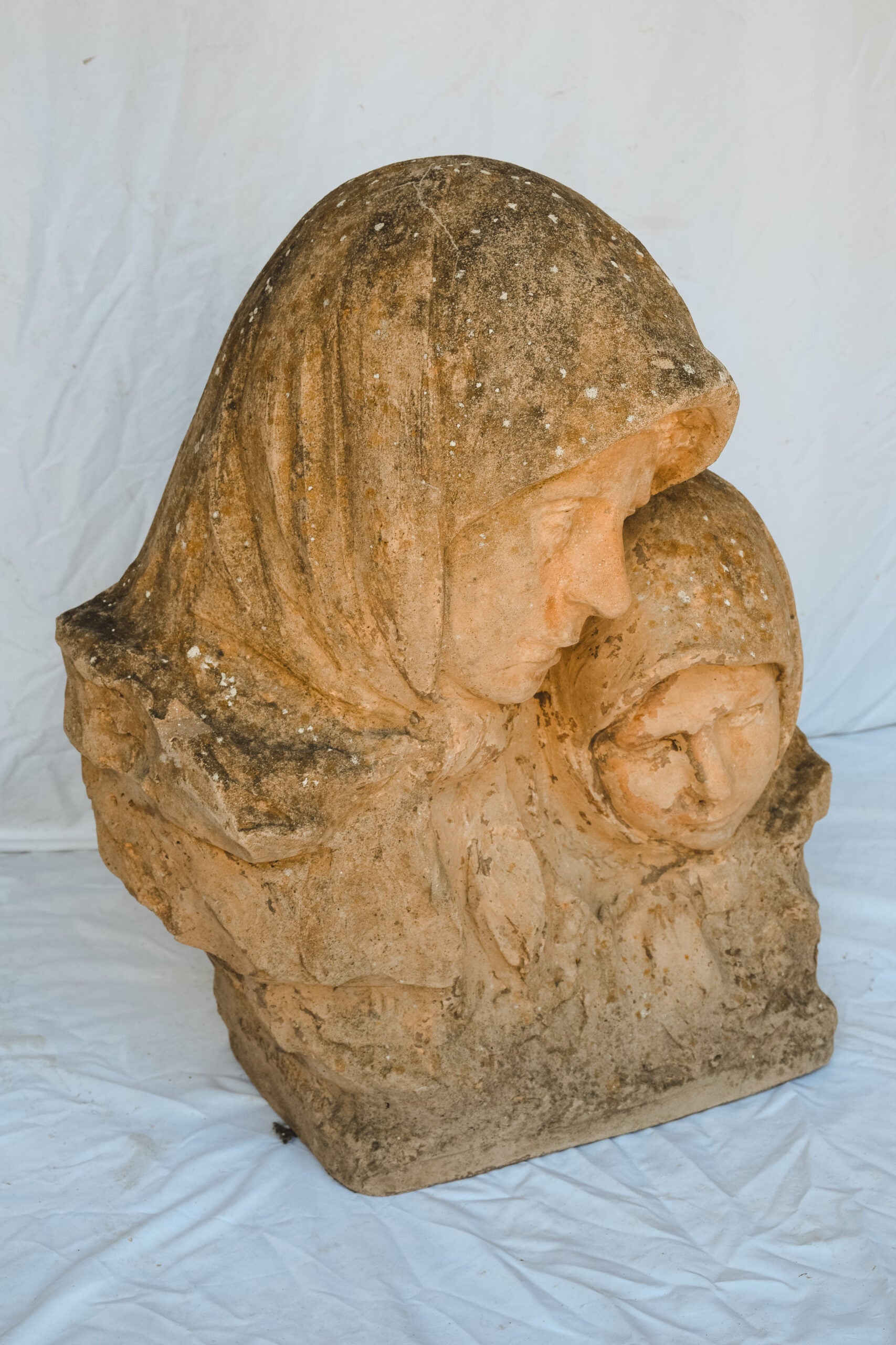 Mother and Child Statue
