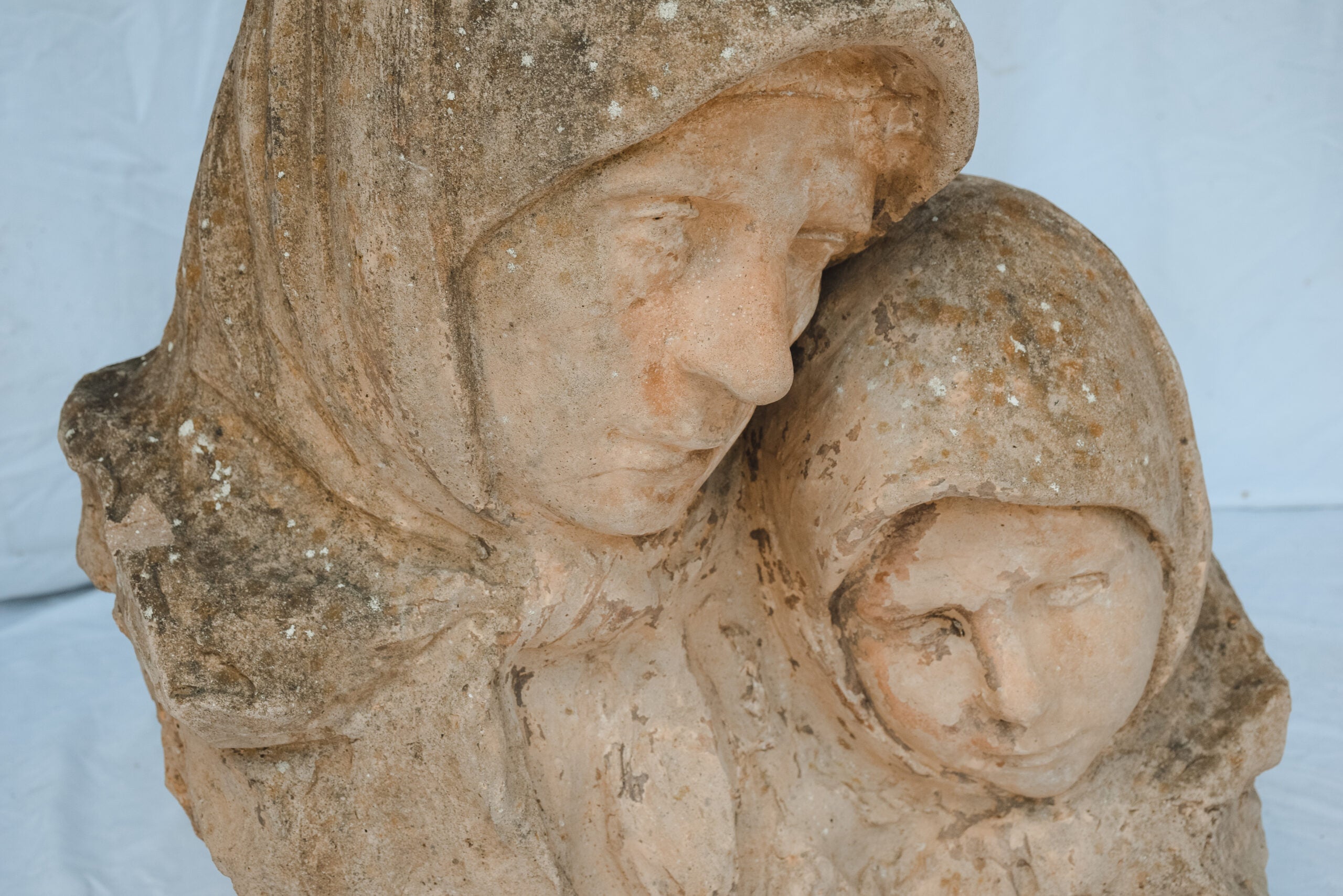 Mother and Child Statue