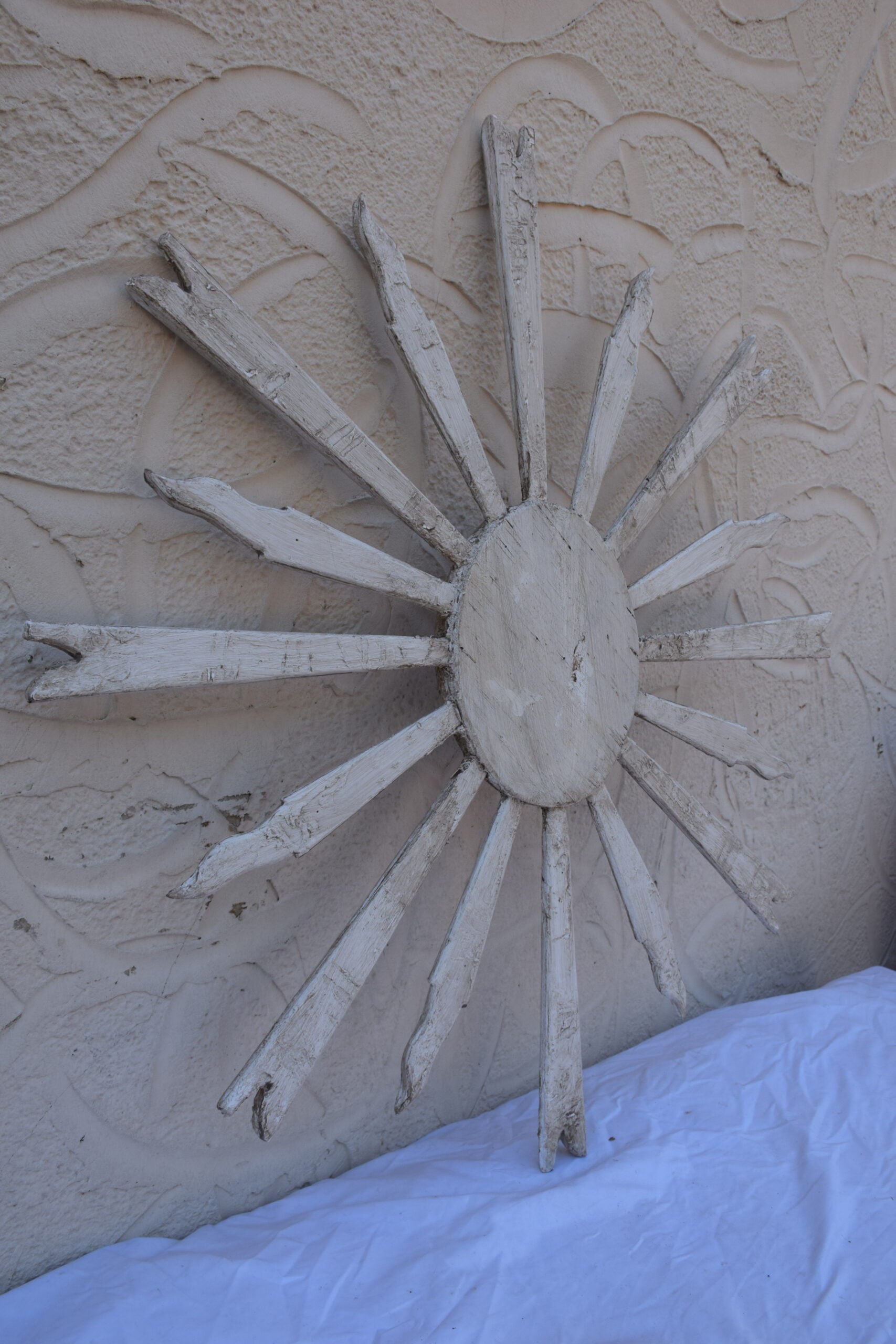 Painted Sunburst Mirror
