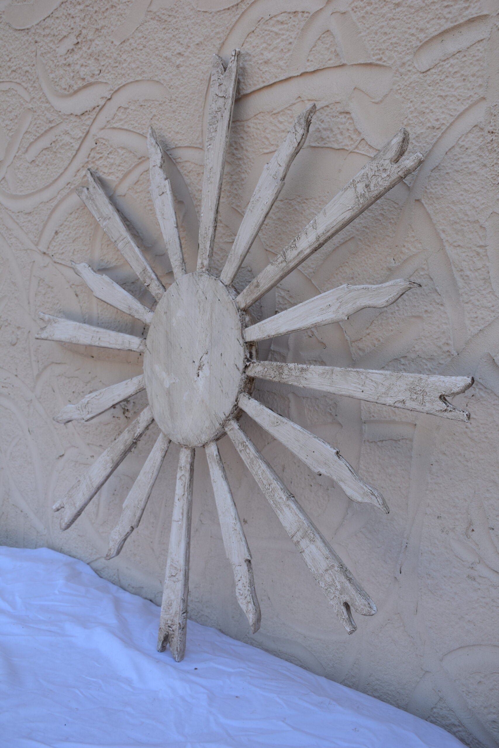 Painted Sunburst Mirror