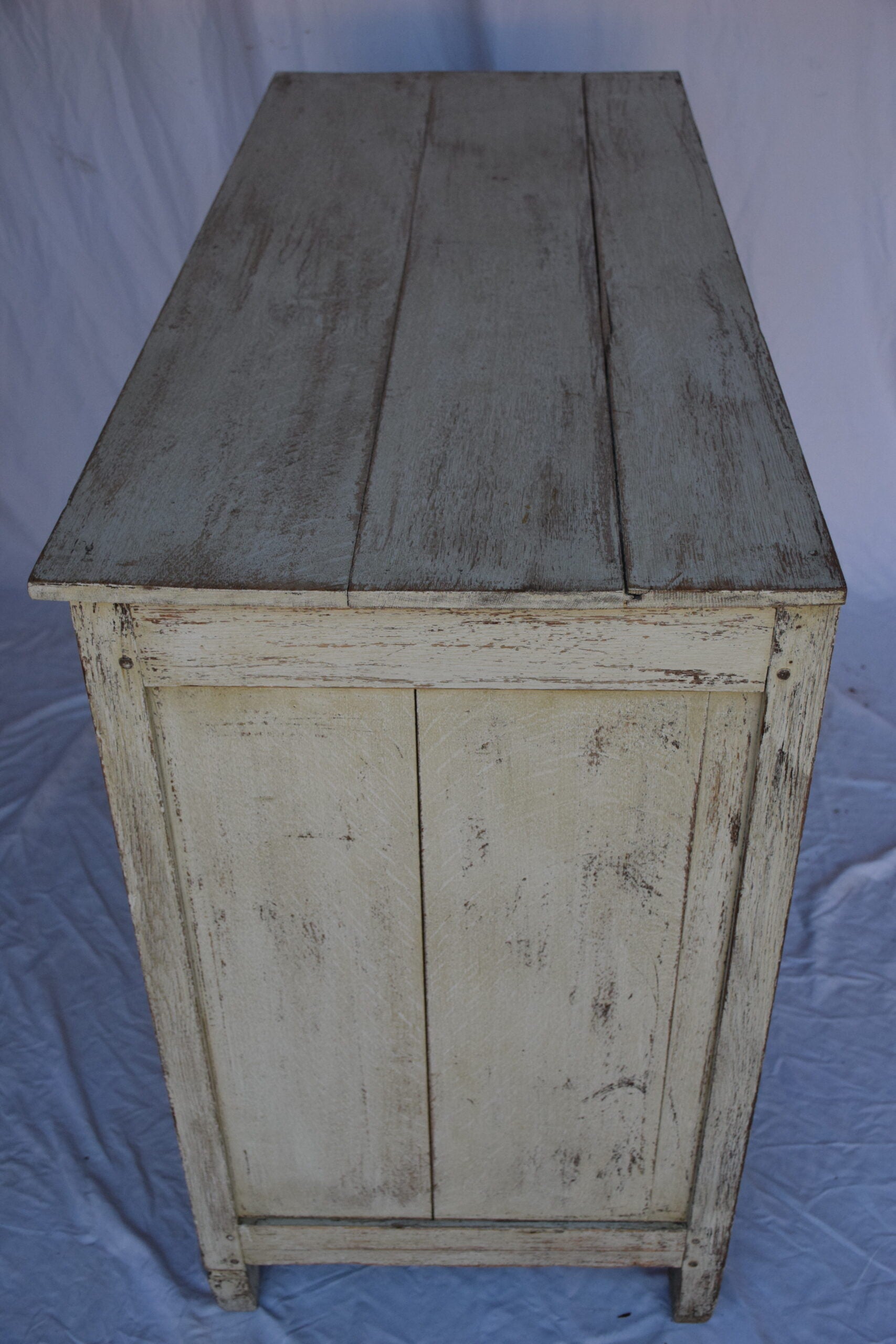 19th C. Louis XVI Painted Commode