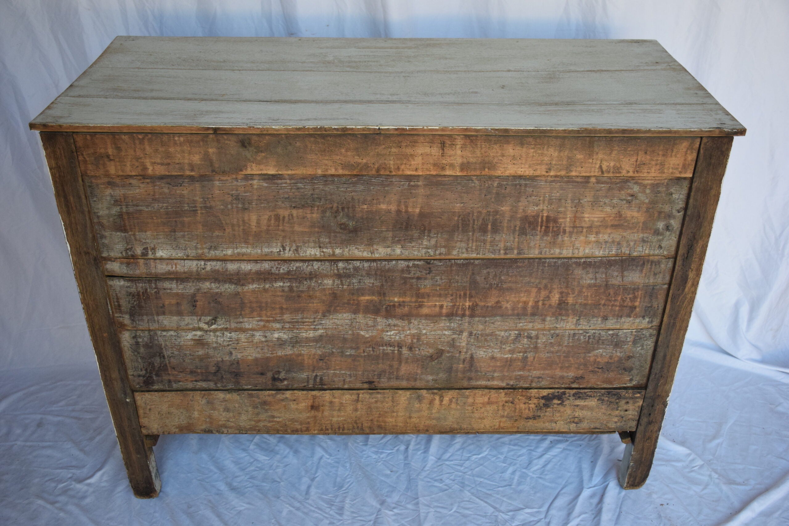 19th C. Louis XVI Painted Commode