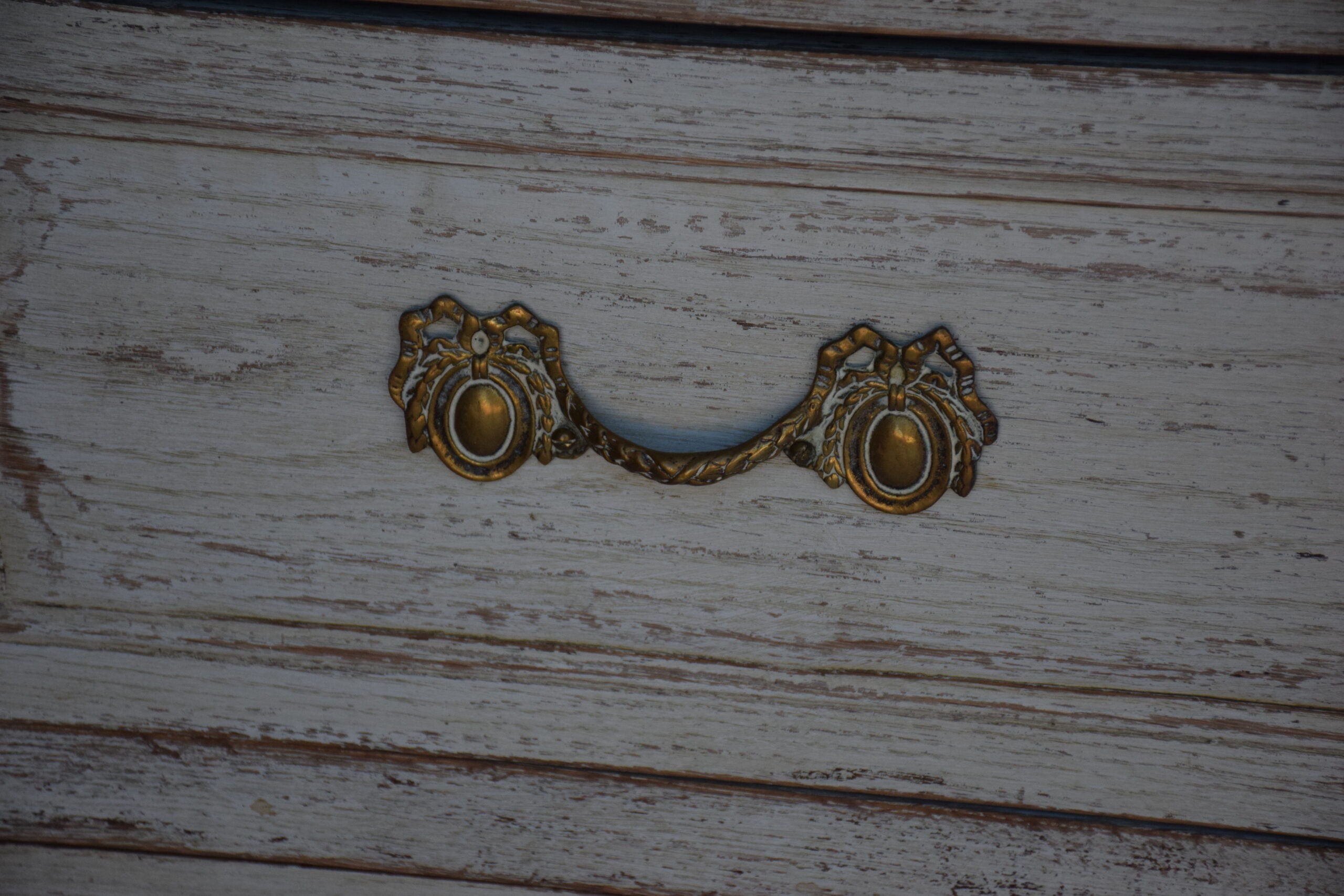 19th C. Louis XVI Painted Commode