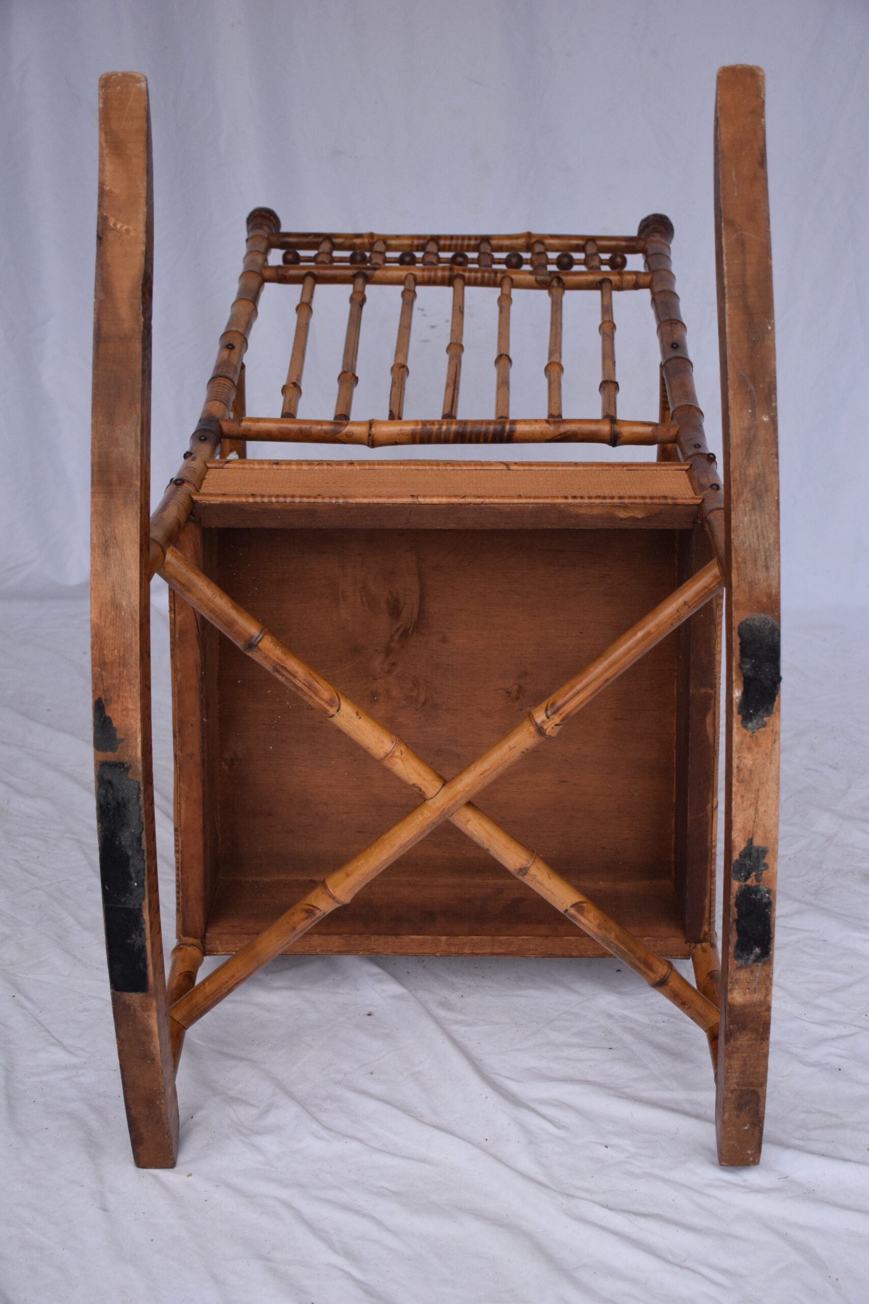Edwardian Bamboo Rocking Chair