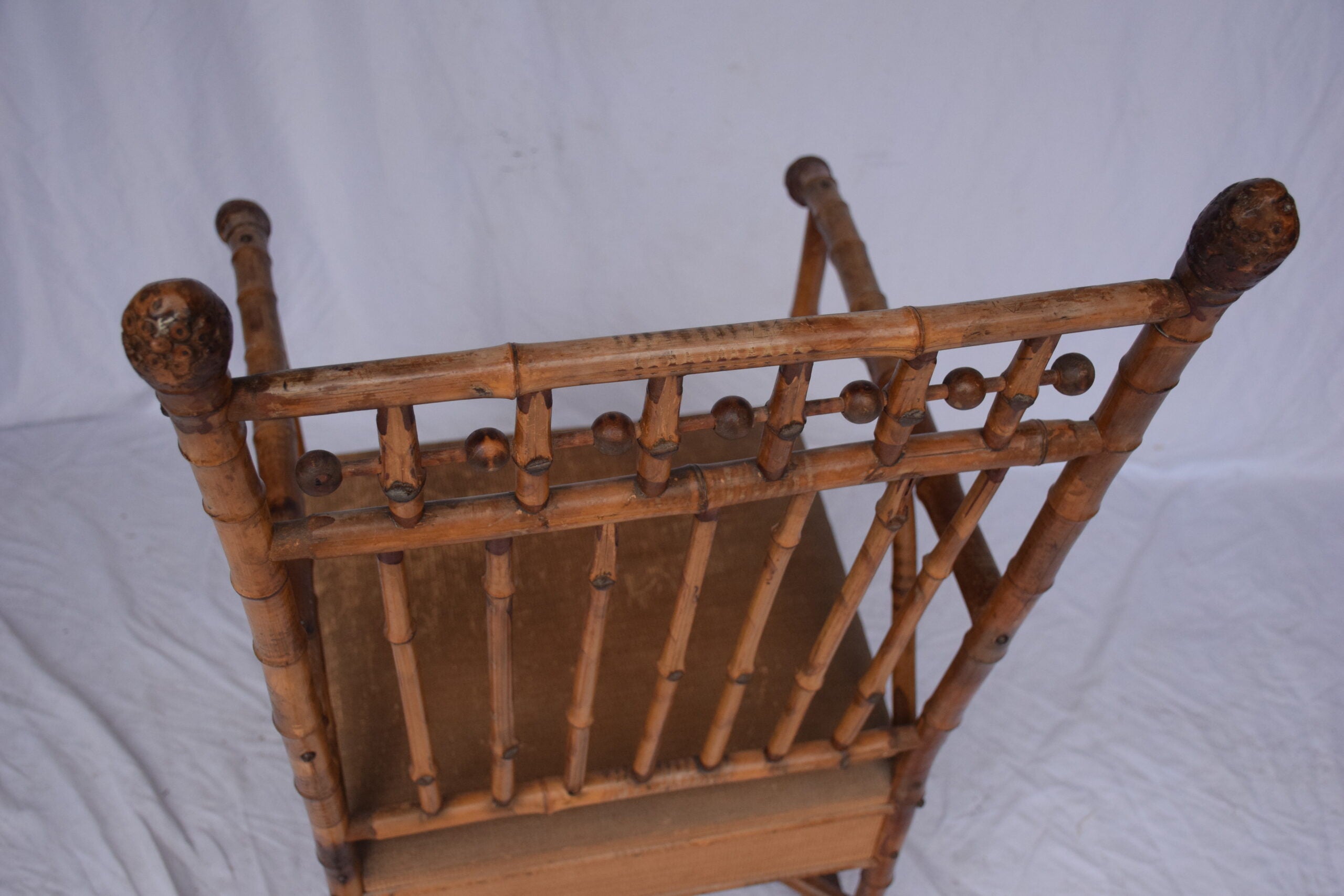 Edwardian Bamboo Rocking Chair