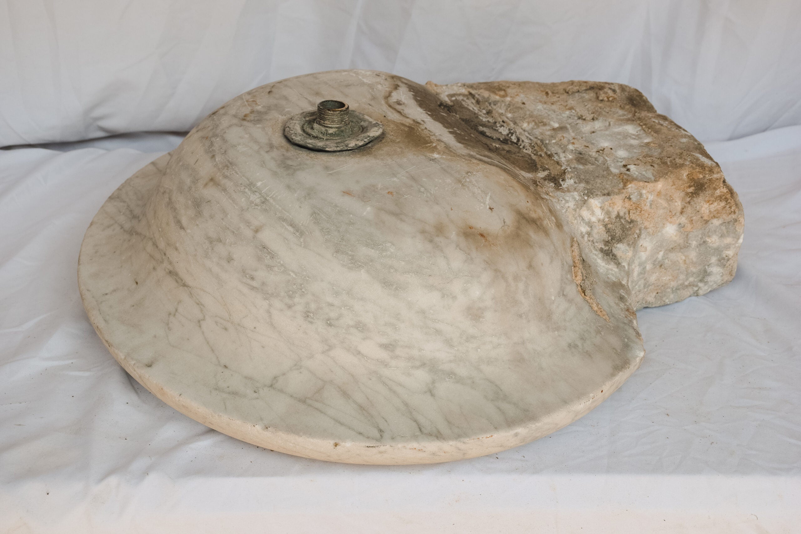 Antique White Marble Sink