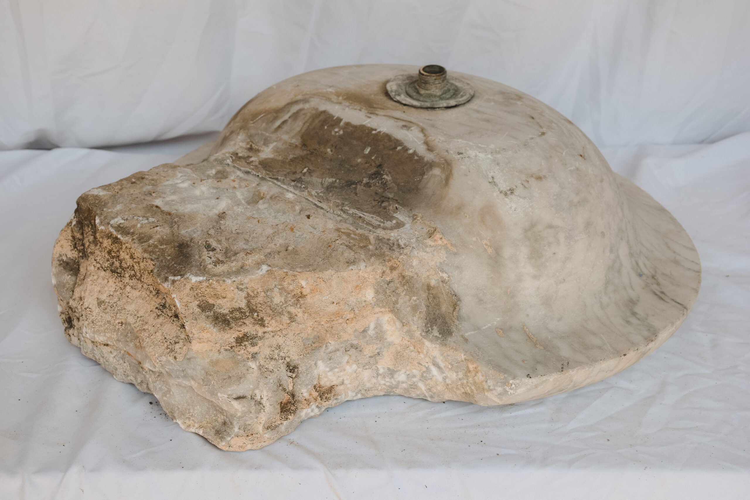 Antique White Marble Sink