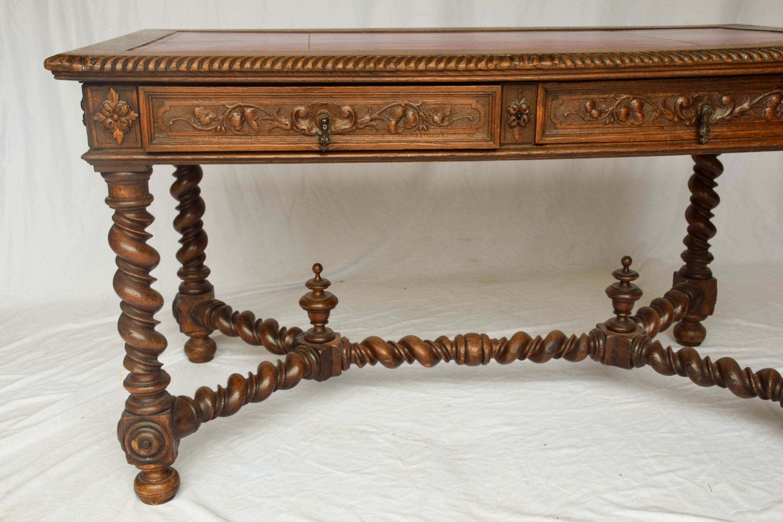 Leather Top Desk