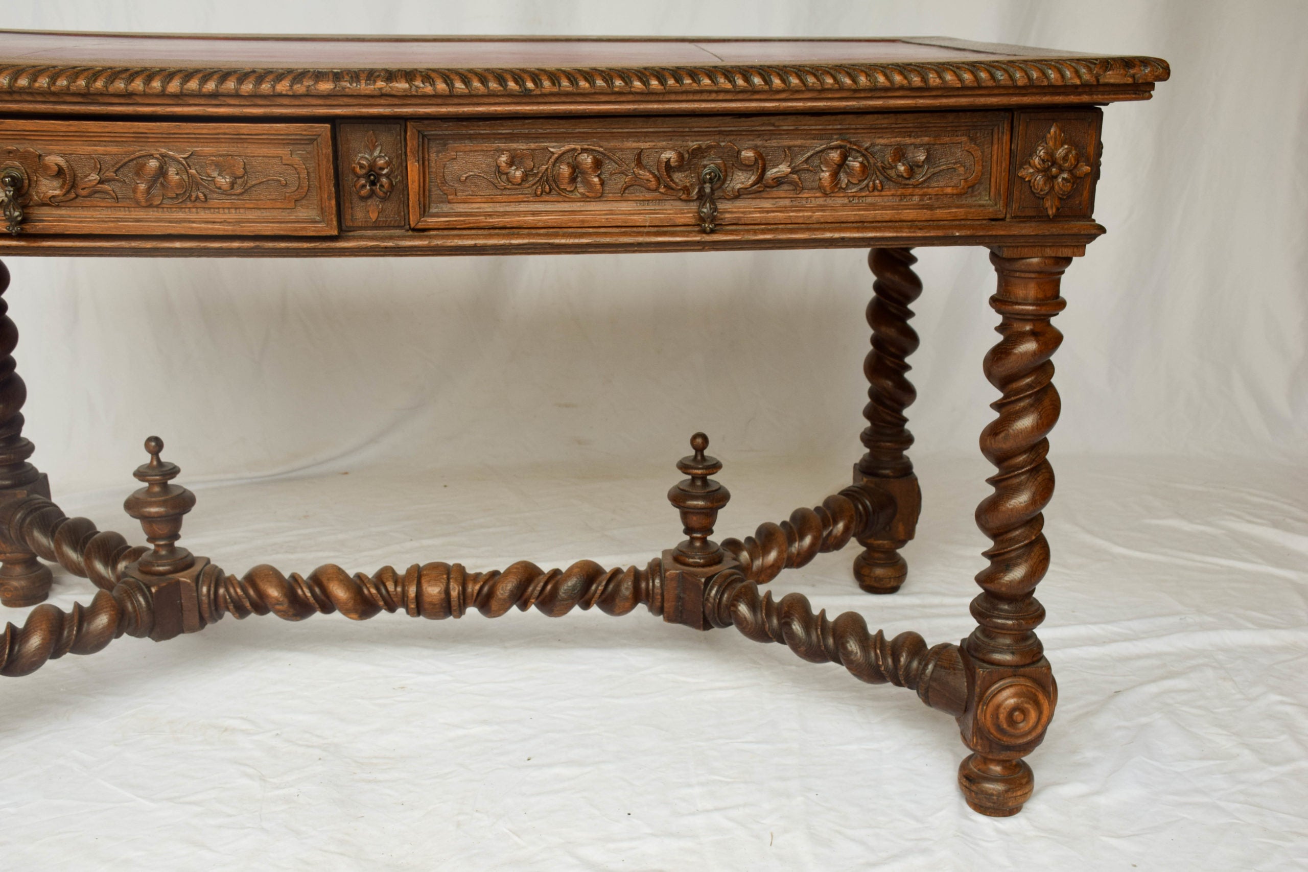 Leather Top Desk