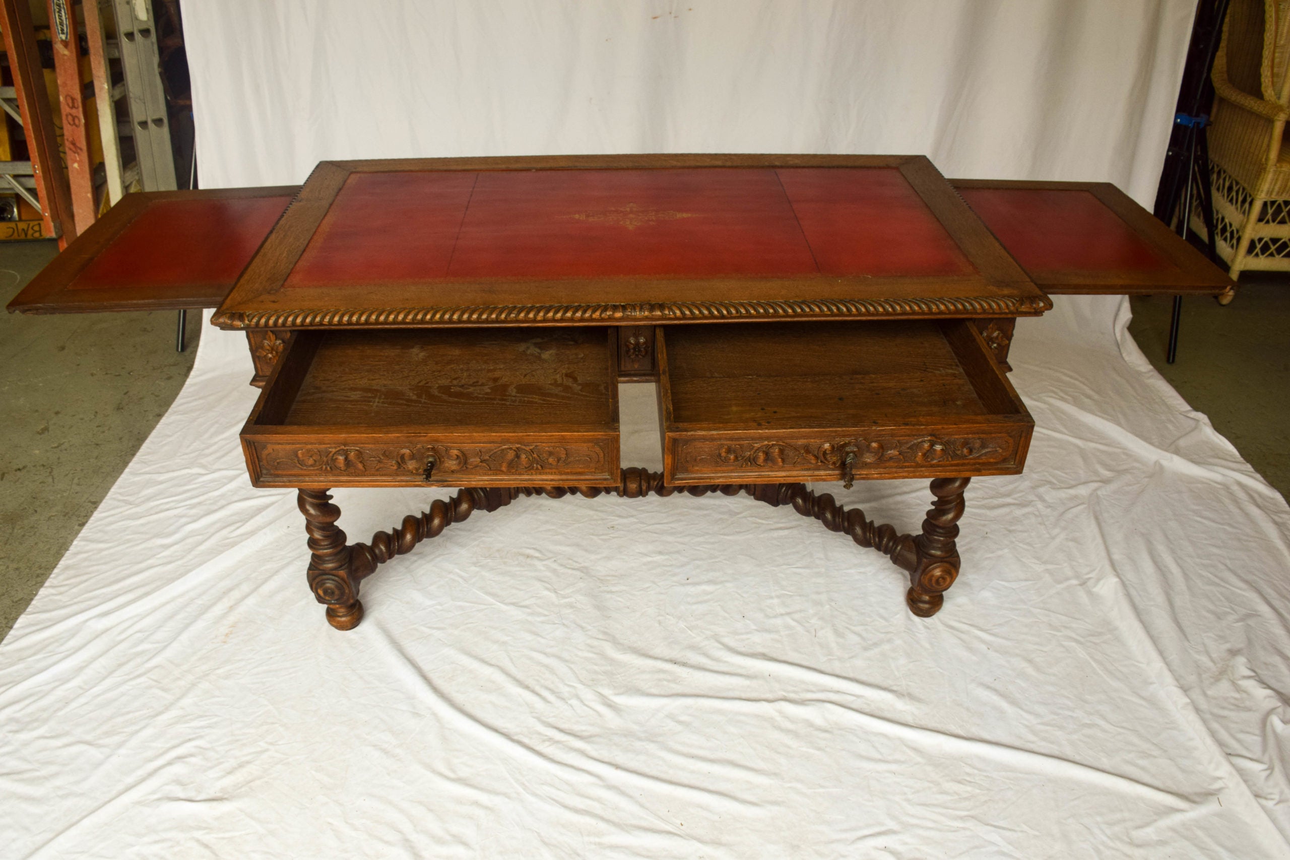 Leather Top Desk