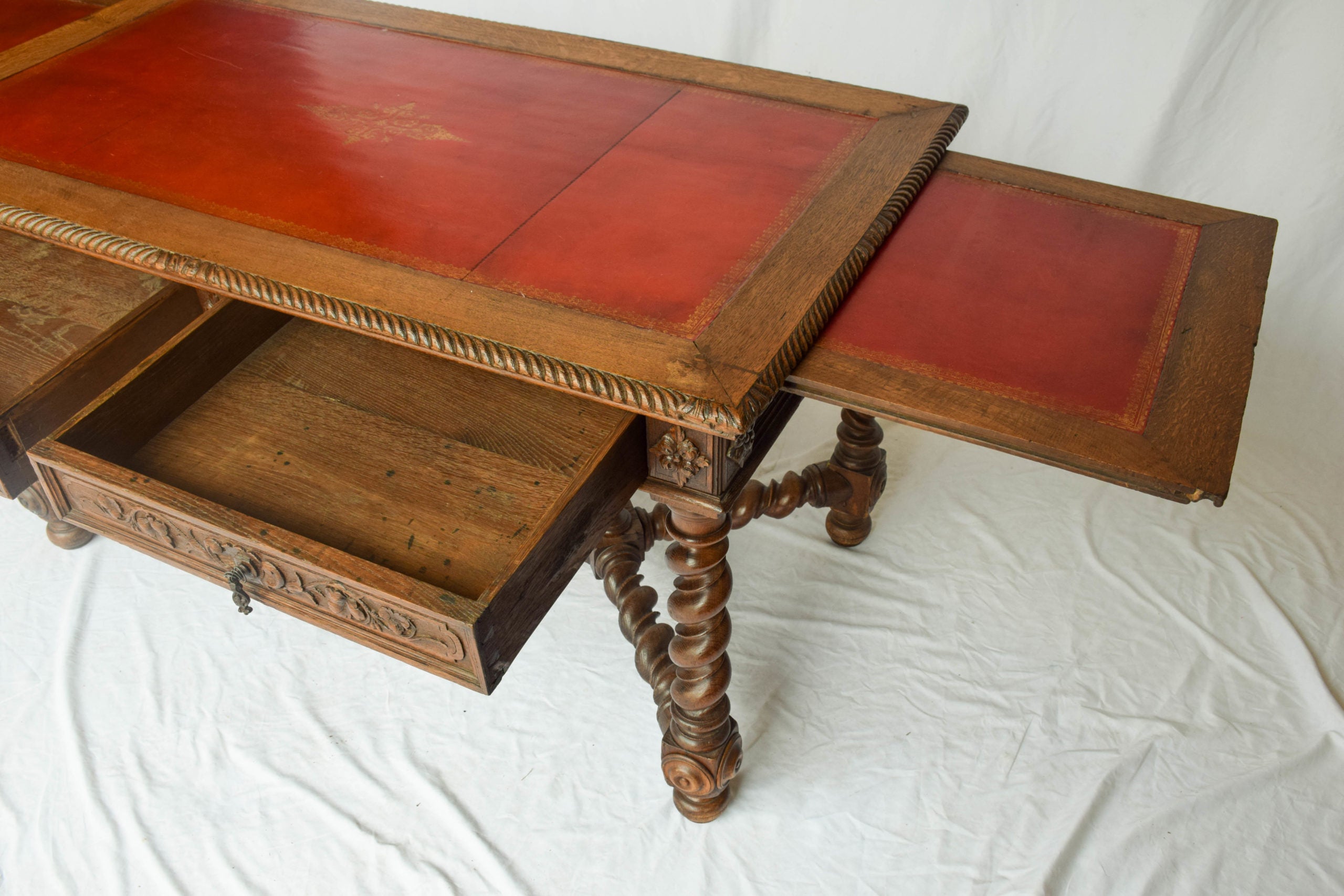 Leather Top Desk