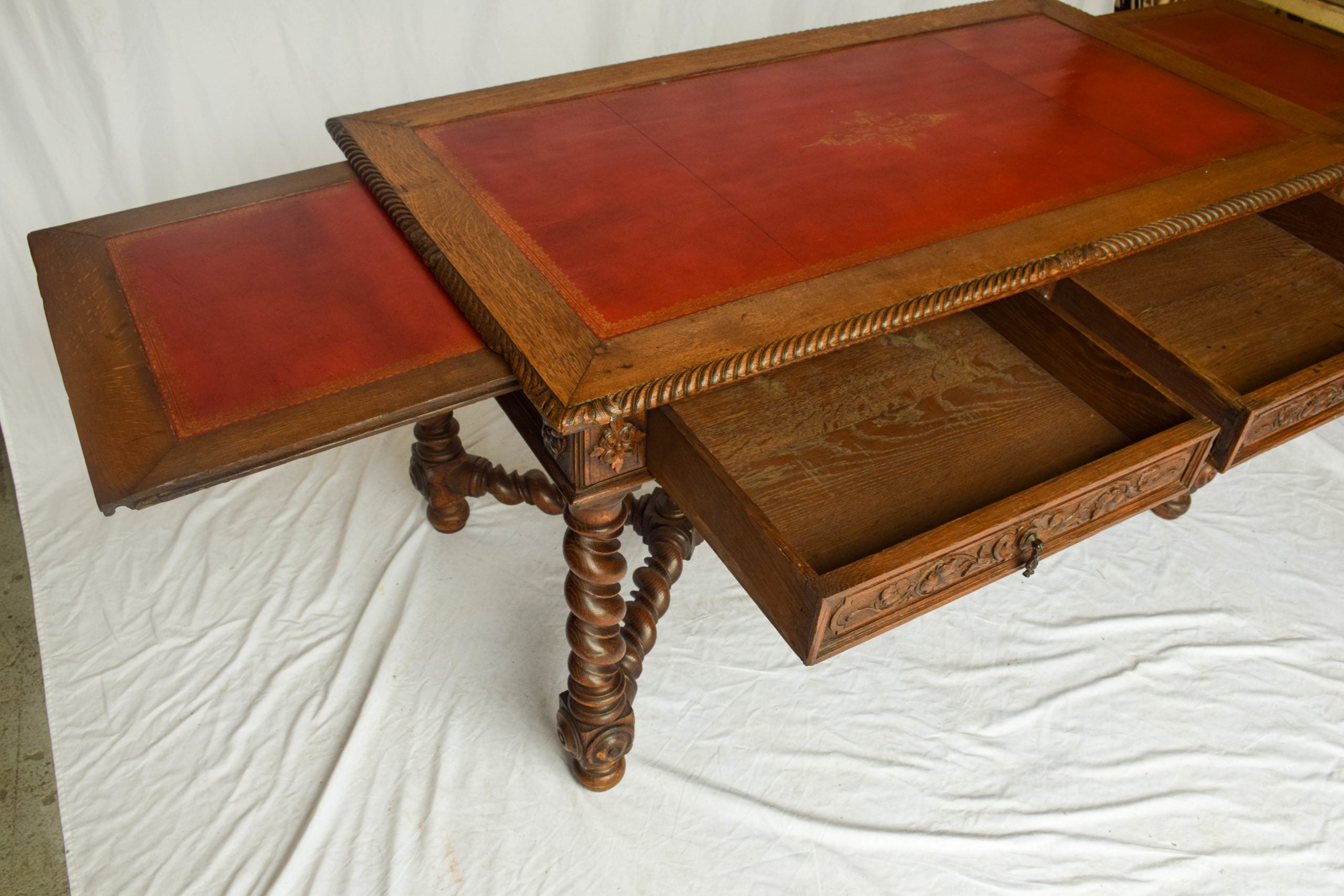Leather Top Desk