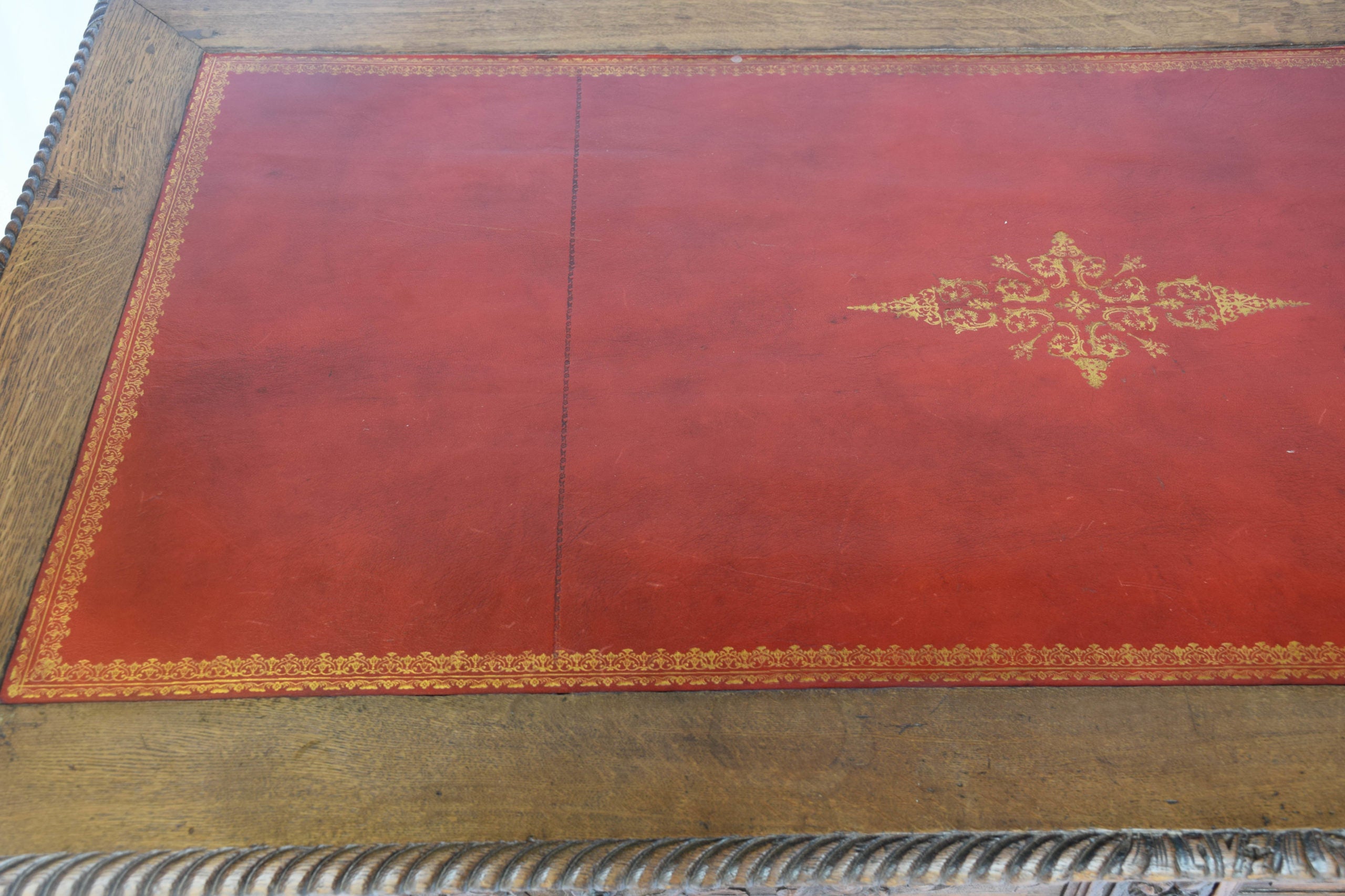 Leather Top Desk