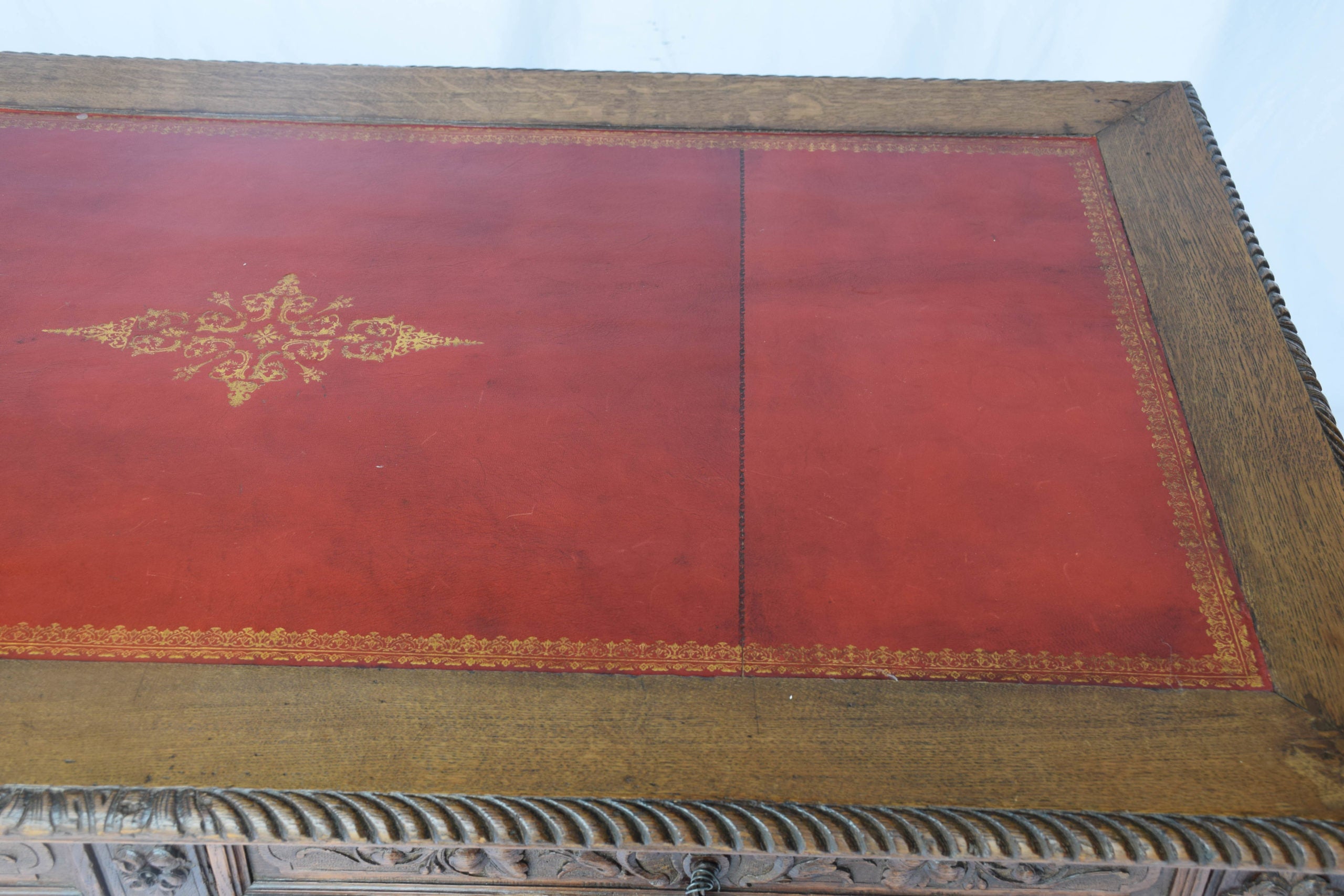 Leather Top Desk