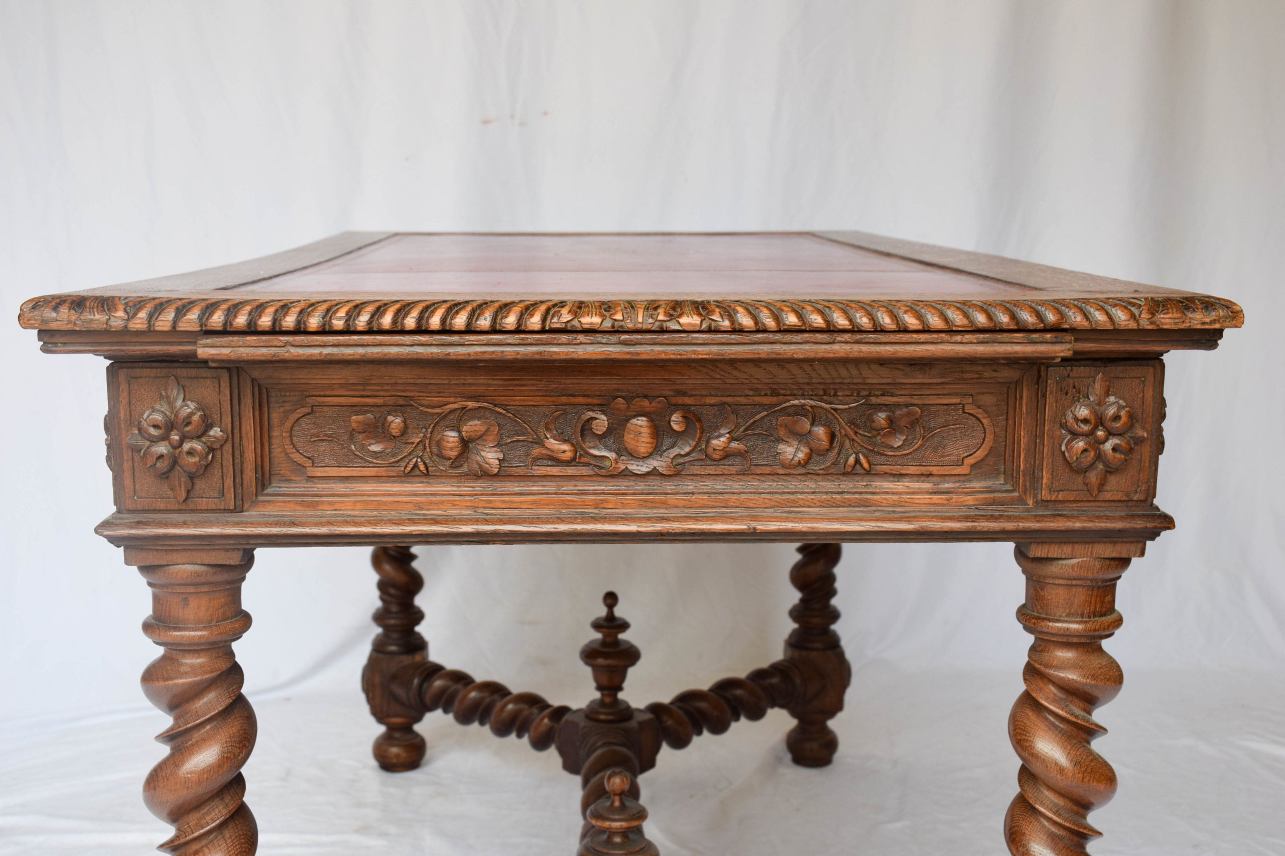 Leather Top Desk