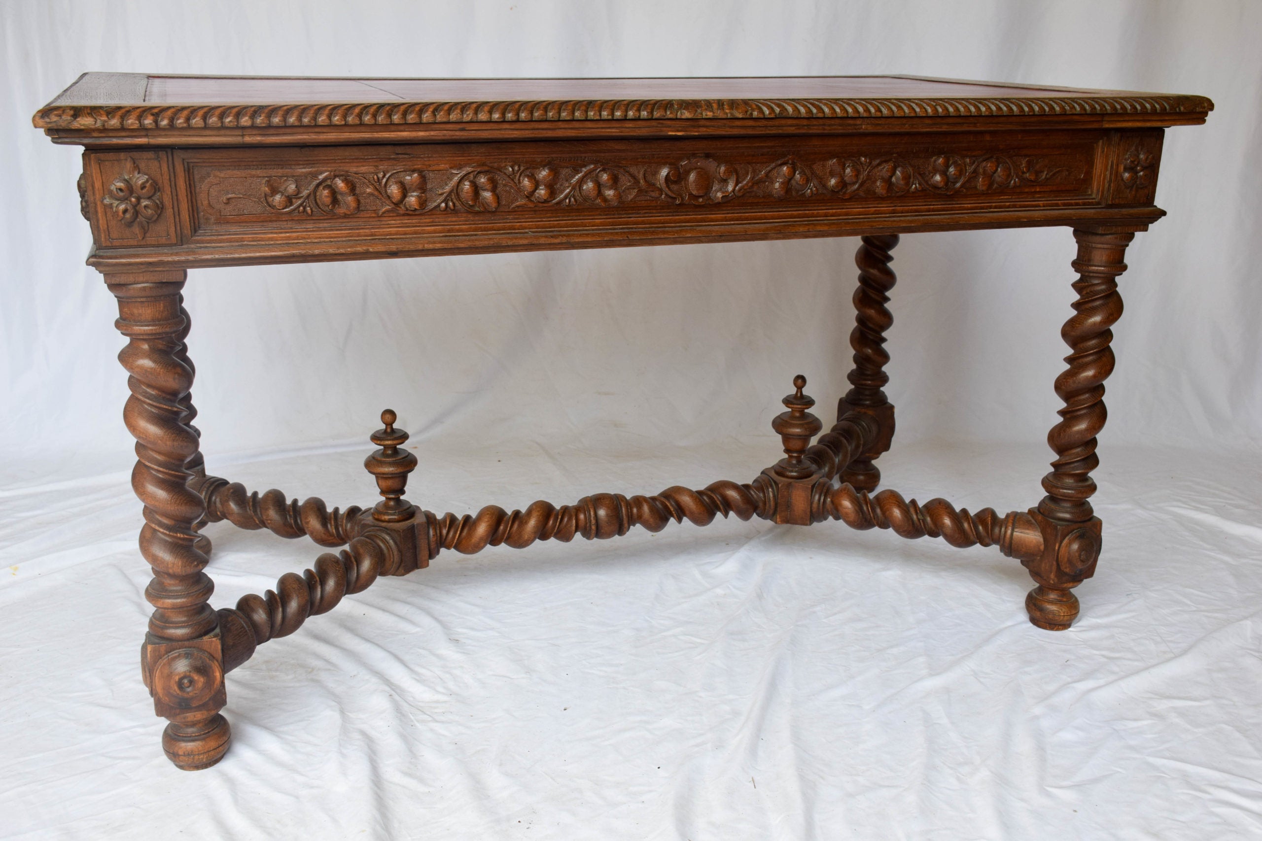 Leather Top Desk