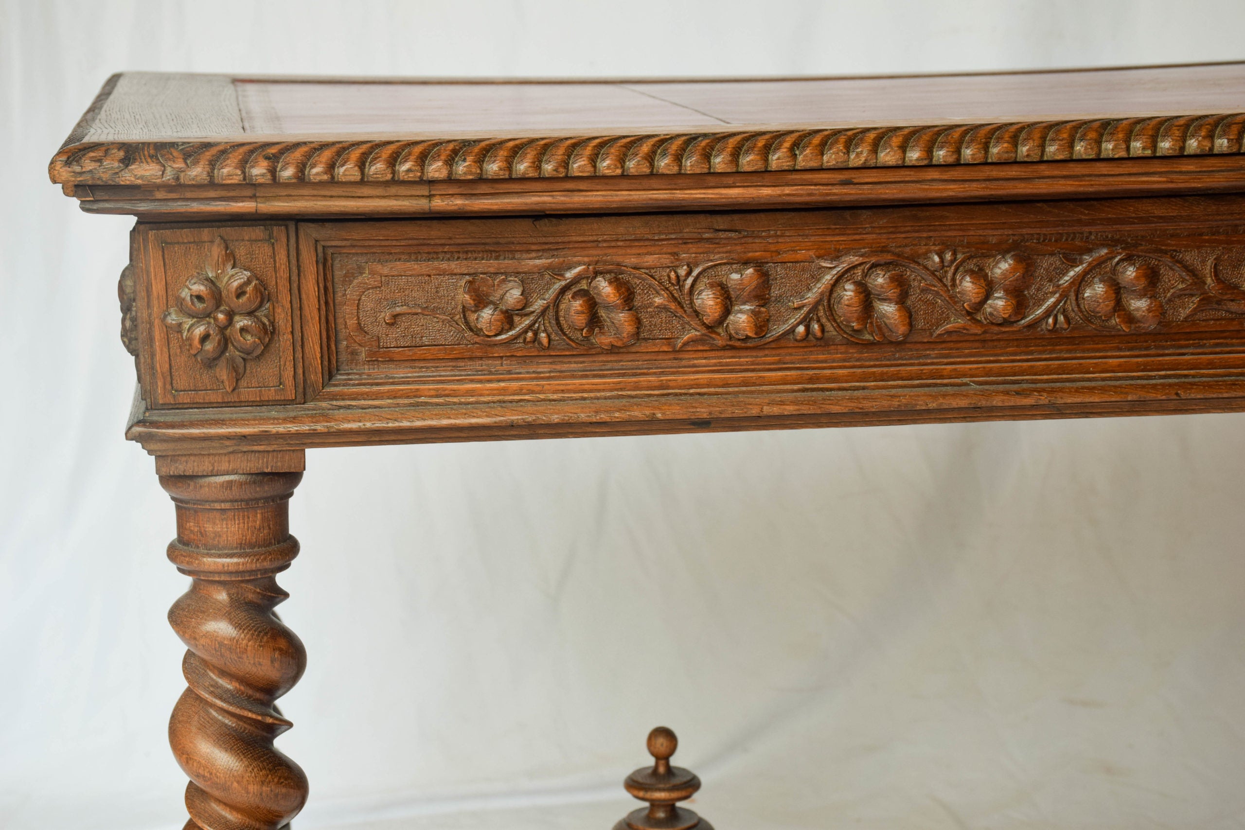 Leather Top Desk