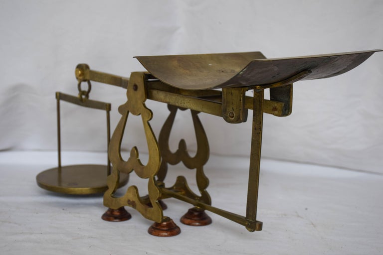 Brass Scale w/Weights