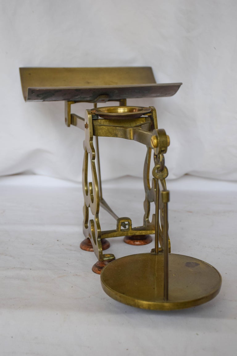 Brass Scale w/Weights