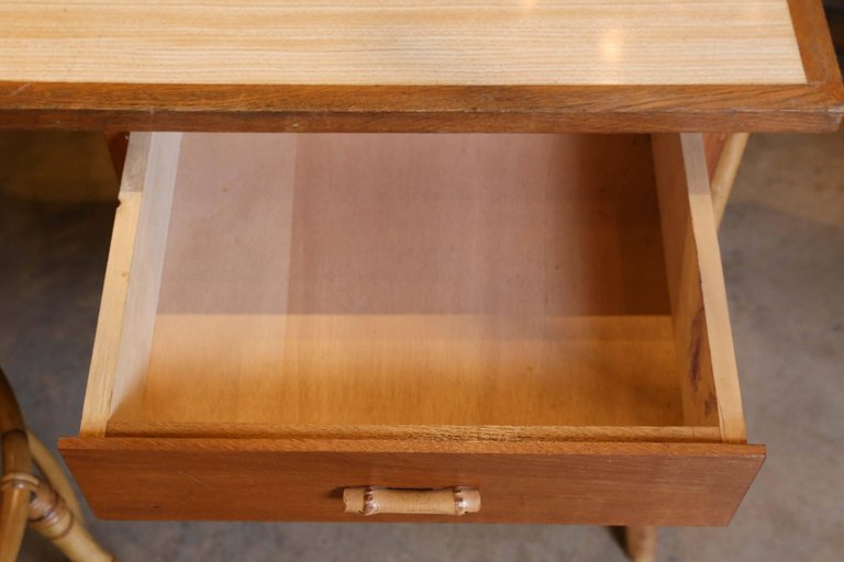Bamboo Desk and Chair