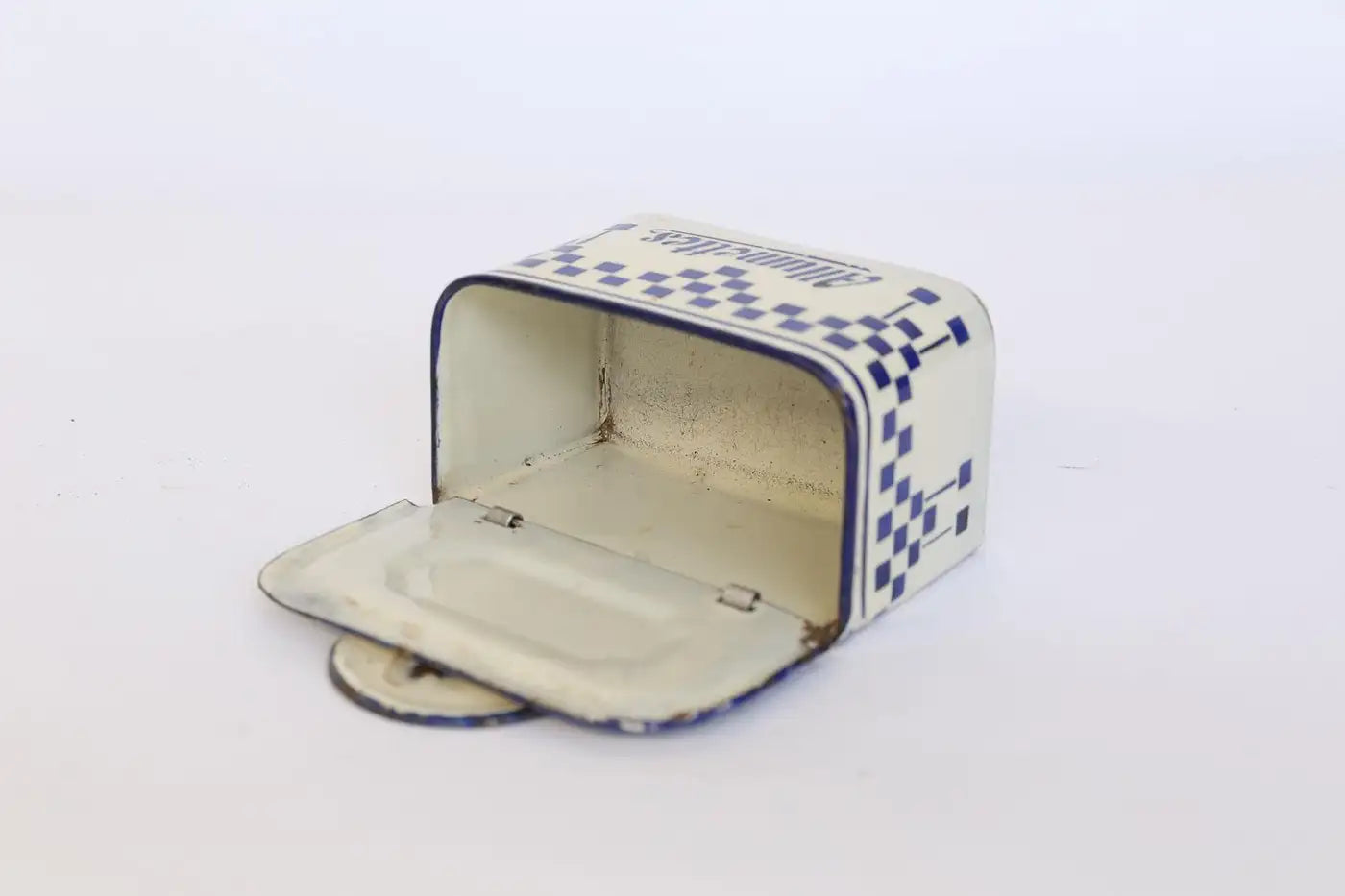 French Enamel Match Holder and Striker
