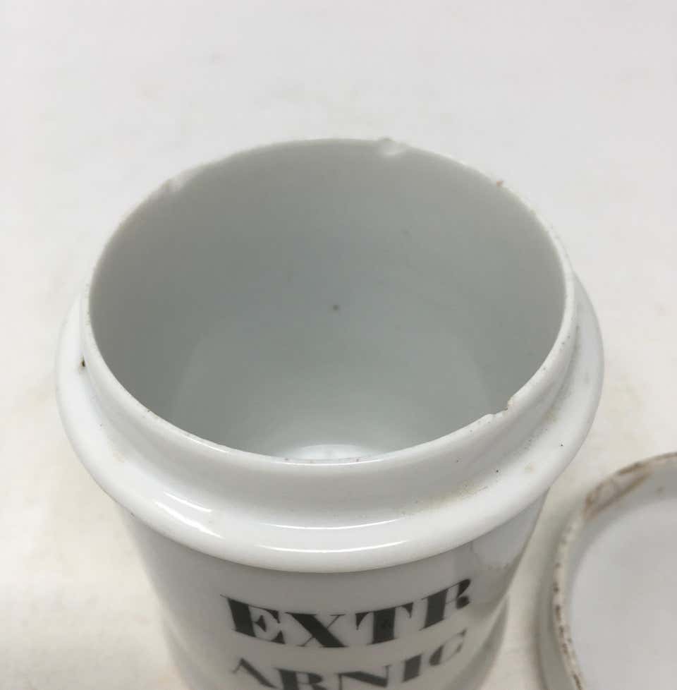 Porcelain Apothecary Jar