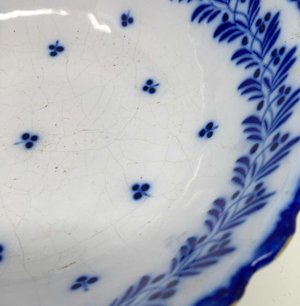 Painted Blue Bowl