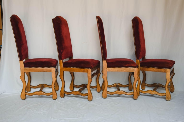 Set of 8 Os de Mouton Chairs