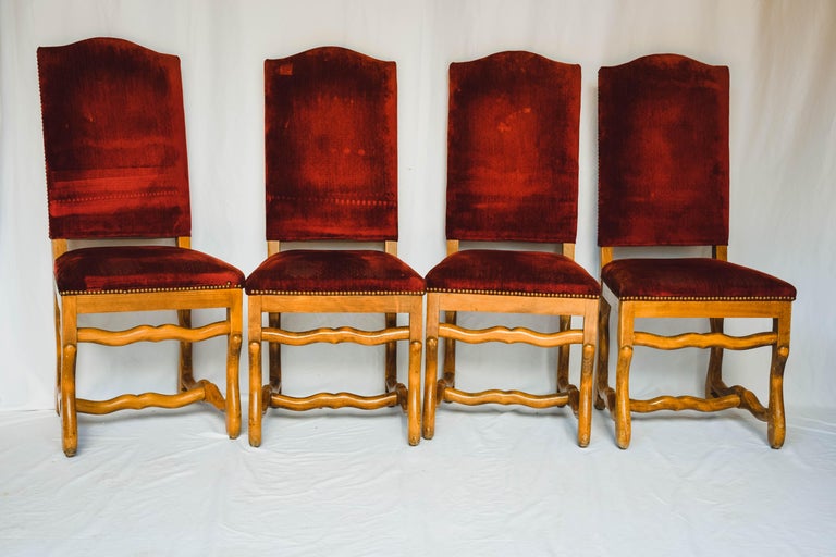 Set of 8 Os de Mouton Chairs