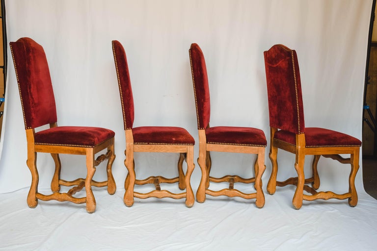 Set of 8 Os de Mouton Chairs