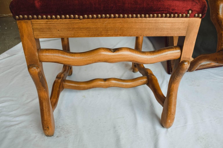 Set of 8 Os de Mouton Chairs