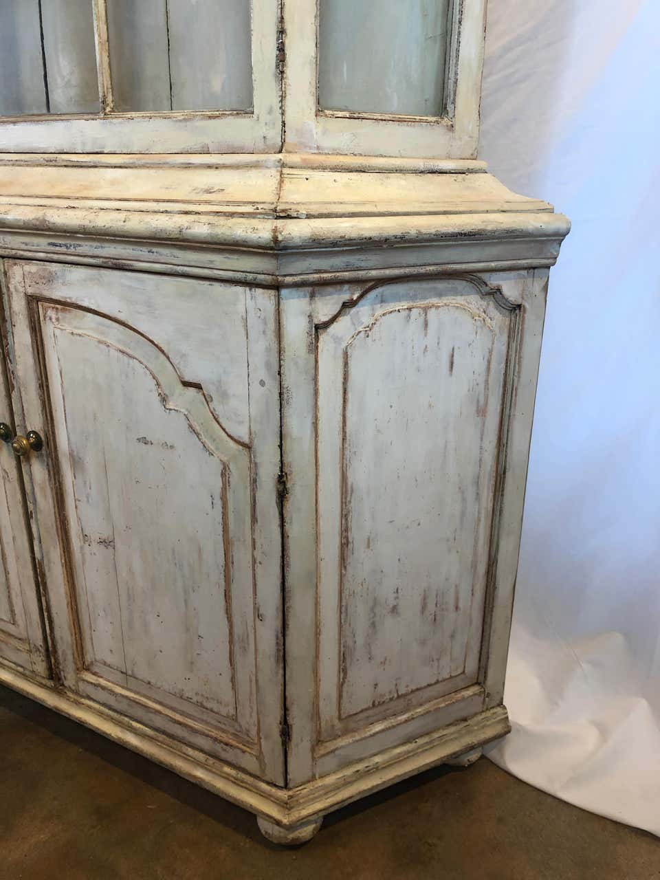Dutch Glass Front Cabinet, 19th Century