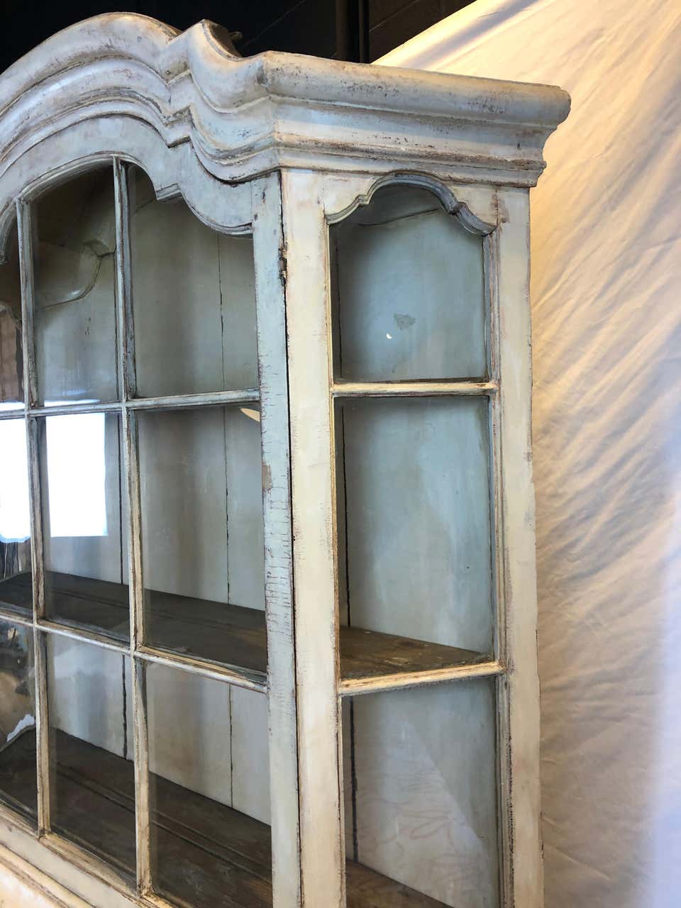 Dutch Glass Front Cabinet, 19th Century