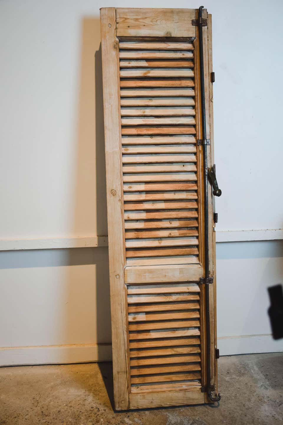 Pair of Hinged Vintage French Shutters