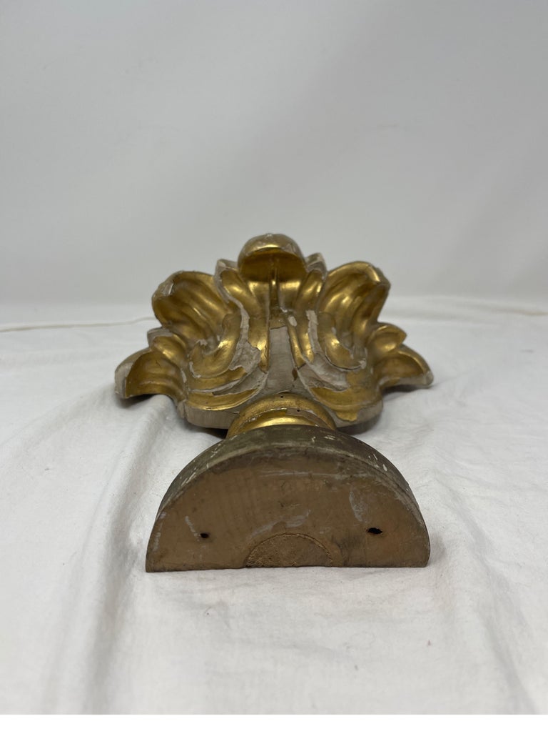 Antique Gold Leaf Finial