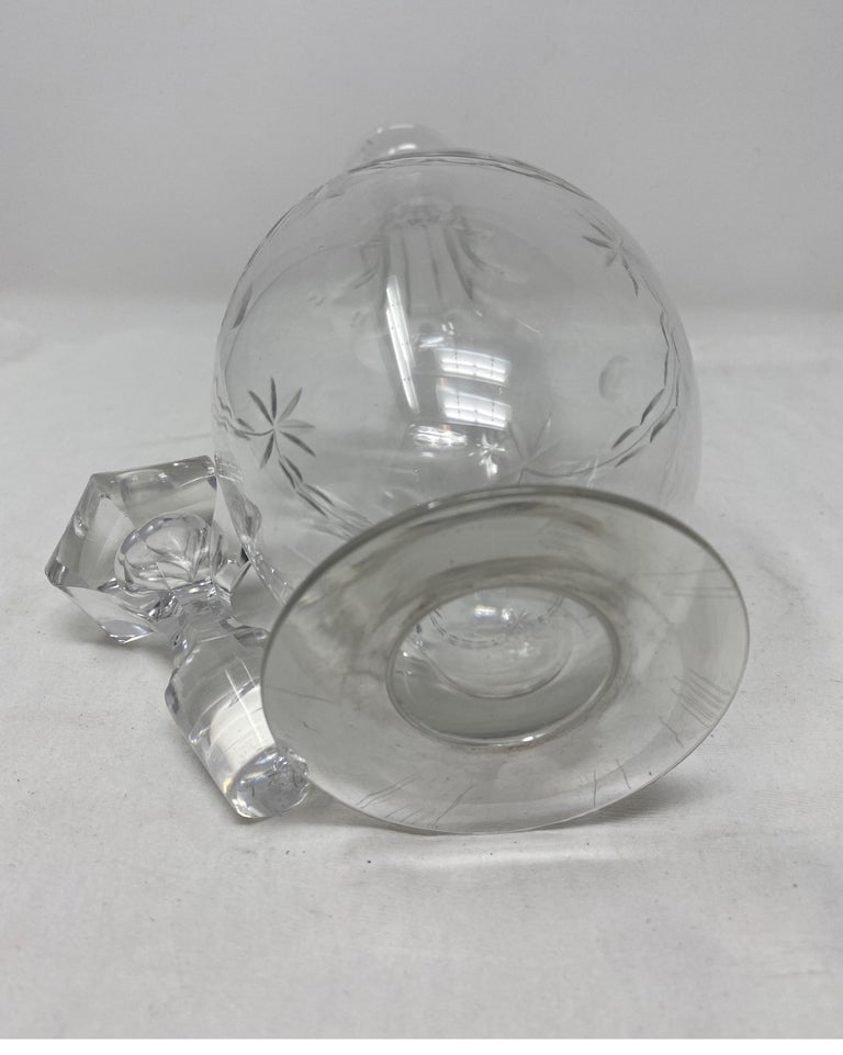 Antique French Decanter with Stopper