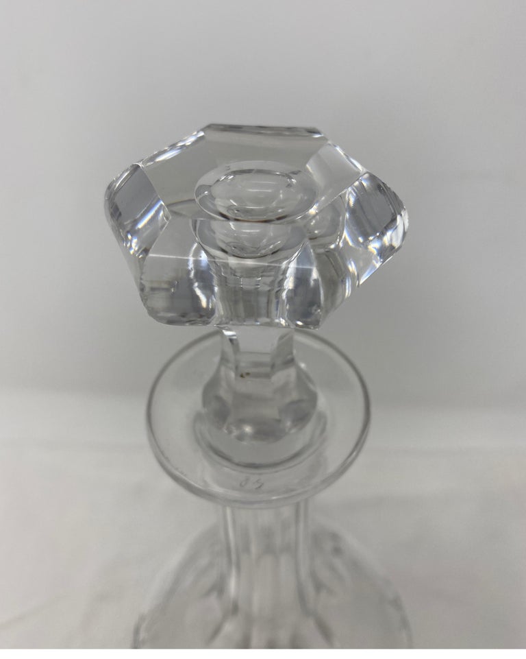 Antique French Decanter with Stopper