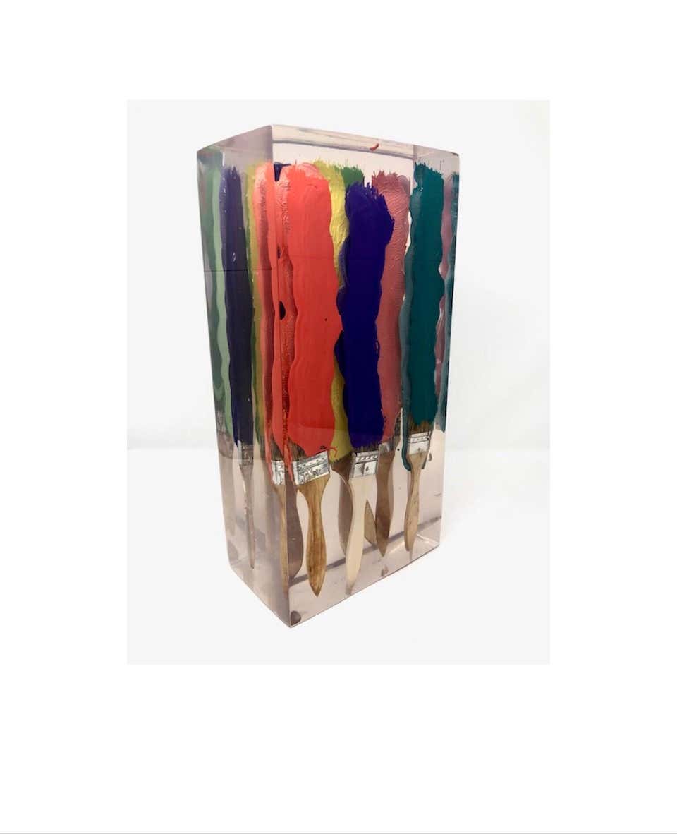 Paint Brushes 3D Resin Art