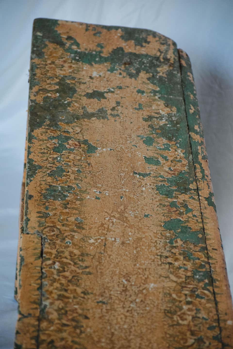Rustic Painted Bench
