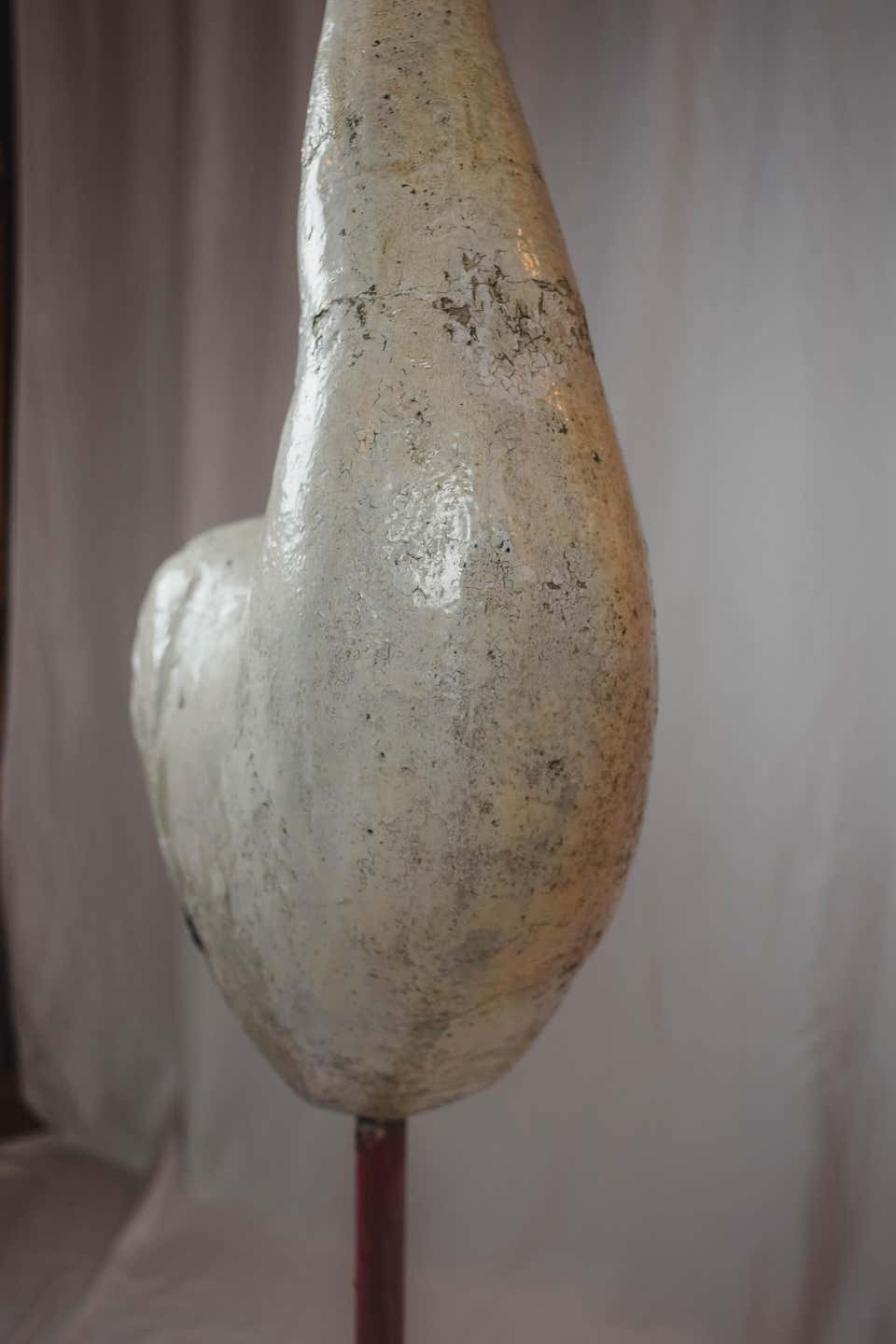 Vintage Concrete Shore Bird