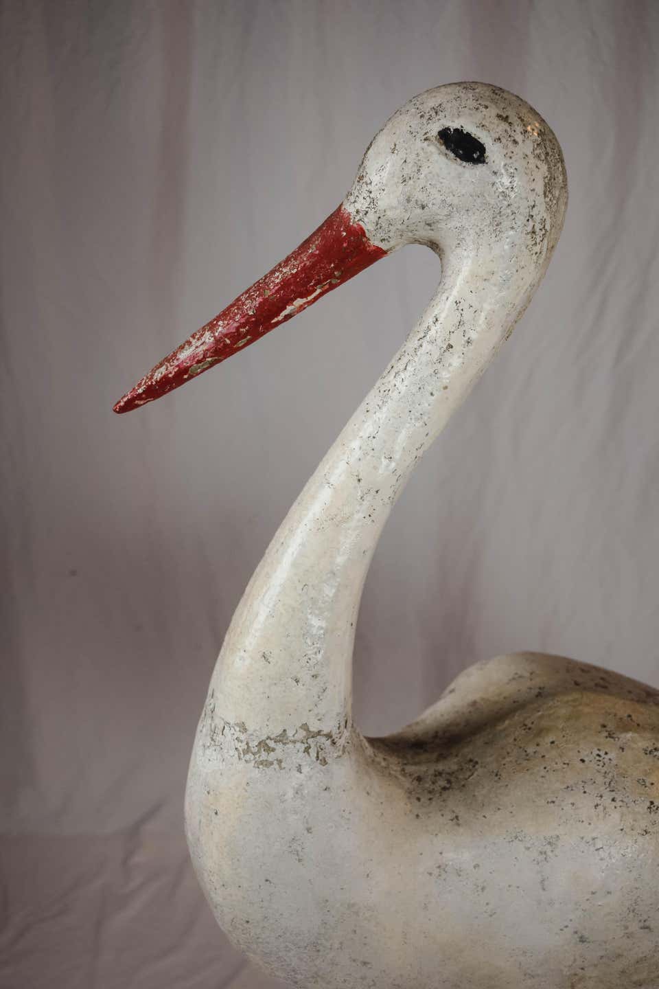 Vintage Concrete Shore Bird