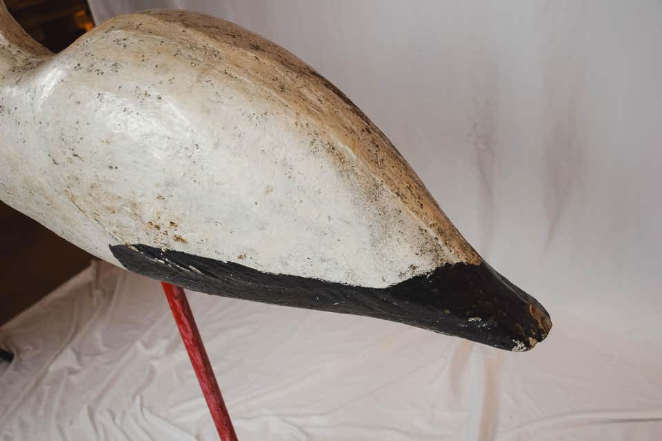 Vintage Concrete Shore Bird