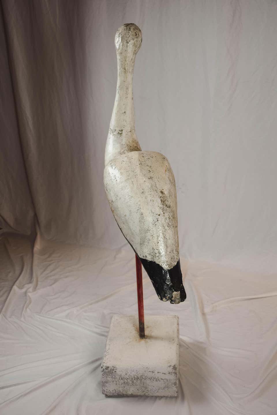 Vintage Concrete Shore Bird