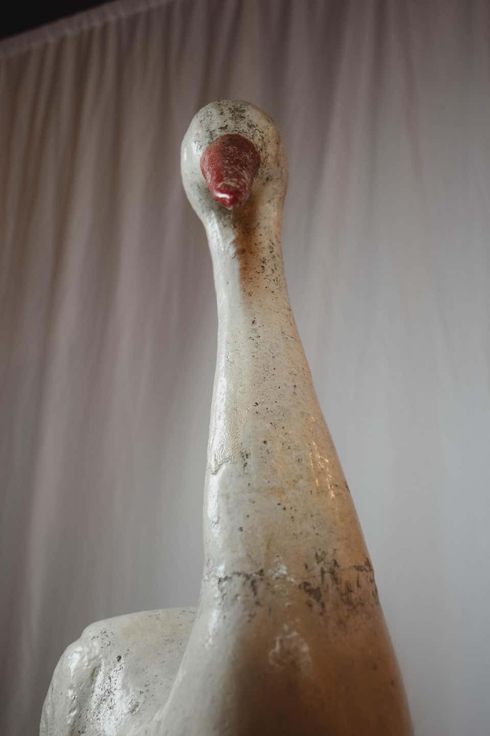 Vintage Concrete Shore Bird