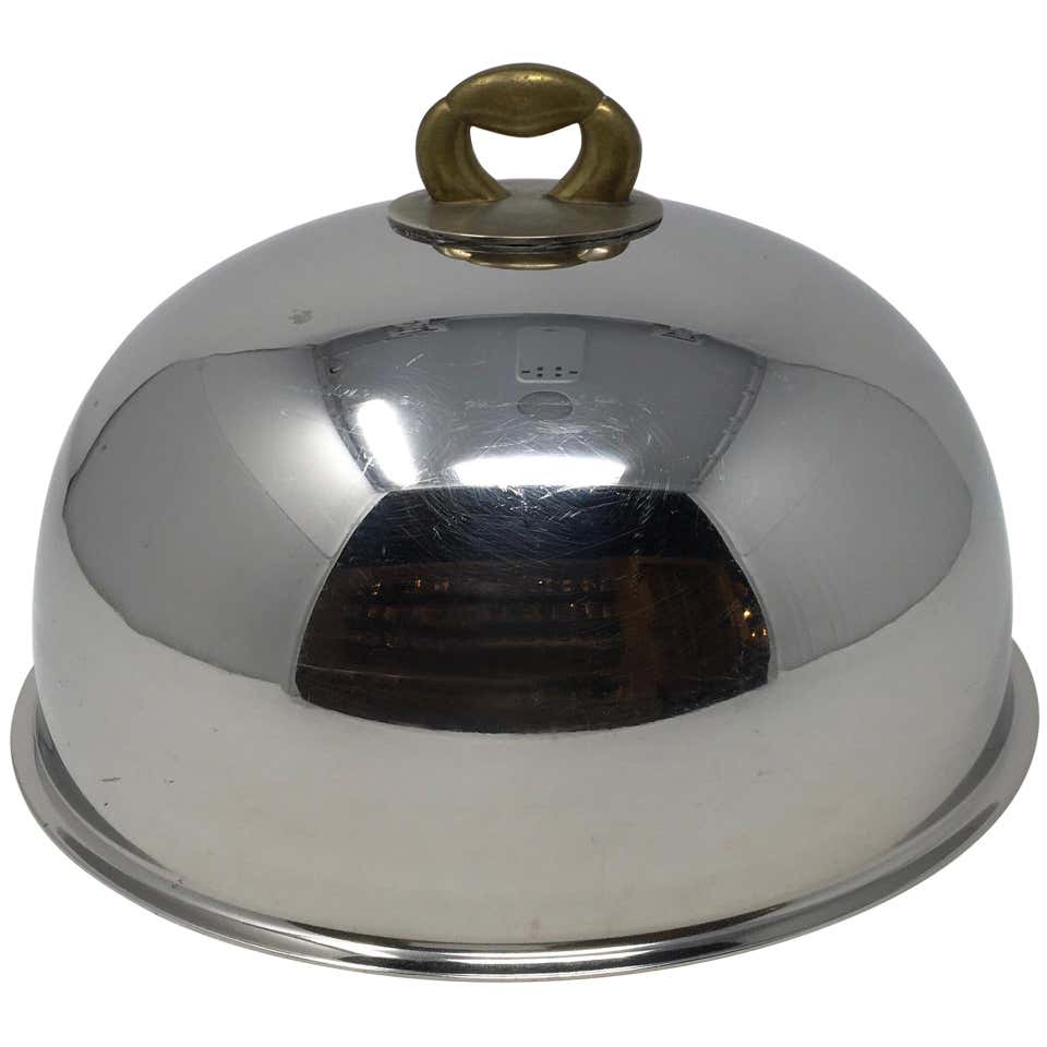 Vintage Hotel Silver Food Dome