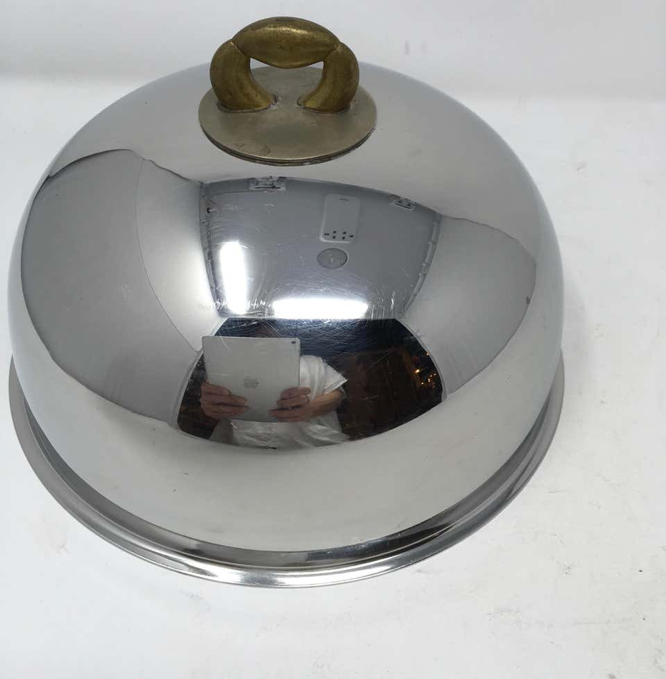 Vintage Hotel Silver Food Dome