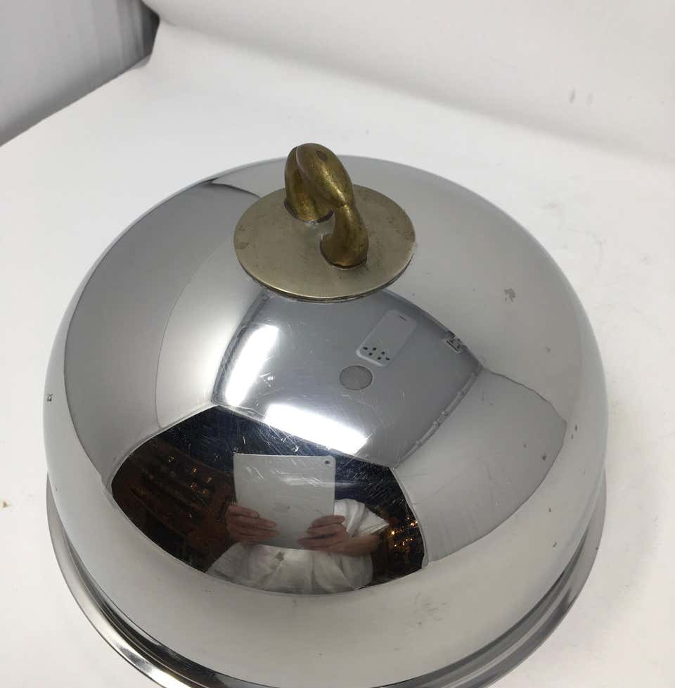 Vintage Hotel Silver Food Dome