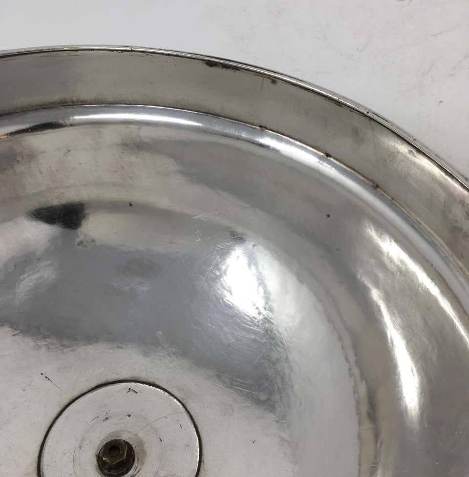 Vintage Hotel Silver Serving Dome